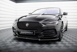 Maxton Design Front Splitter V.2 Jaguar XE X760 Facelift JA-XE-1F-FD2G