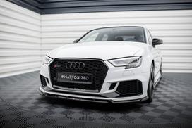 Maxton Design Front Splitter V.3 Audi RS3 Sedan 8V Facelift AU-RS3-8VF-S-FD3G