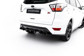 Maxton Design Rear Splitter (with vertical bars) Ford Kuga ST-Line Mk2 Facelift FO-KU-2-STLINE-RD1G+RD2G