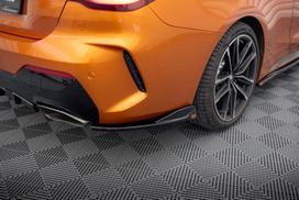 Maxton Design Rear Side Splitters V.2 BMW 4 M440i G22 / G23 / G22 Facelift / G23 Facelift BM-4-G22-MPACK-RSD4G