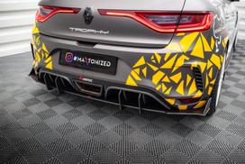 Maxton Design Street Pro Rear Diffuser Renault Megane RS Mk4 REME4RSCNC-RS1BRB
