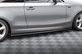 Maxton Design Side Skirts Diffusers BMW 1 M-Pack E82 BM-1-82-MPACK-C-SD1G