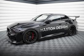 Maxton Design Set of Prepreg Carbon Fiber Splitters BMW M2 G87 CF-BM-M2-G87-SET