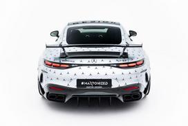 Maxton Design Prepreg Carbon Fiber Rear Diffuser Mercedes-AMG GT 63 / 55 / 63 S E Performance C192 CF-ME-AMG-GT-2-63-RS1+RS2+RSF1-245V-P