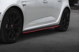 Maxton Design Side Skirts Diffusers V.2 Renault Megane RS Mk4 RE-ME-4-RS-SD1RED
