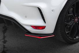 Maxton Design Rear Side Splitters V.2 Renault Megane RS Mk4 RE-ME-4-RS-RSD1G+RSD1RRED