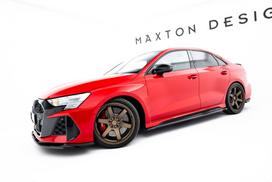 Maxton Design Set of Splitters V.1 Audi RS3 Sedan 8Y Facelift AU-RS3-8YF-S-SET1