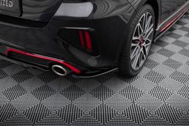 Maxton Design Rear Side Splitters Kia Ceed GT Mk3 Facelift KI-CE-3F-GT-RSD1G