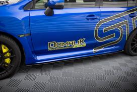 Maxton Design Side Skirts Diffusers V.2 Subaru WRX STI Mk1 SU-IM-4F-WRX-STI-SD1G