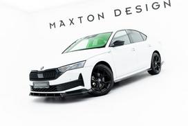 Maxton Design Set of Splitters Skoda Octavia Sportline Liftback / Combi Mk4 Facelift SK-OC-4F-SL-SET
