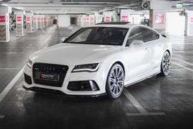 Maxton Design Front Splitter V.3 Audi RS7 C7 AU-RS7-1F-FD3G