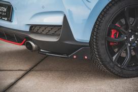 Maxton Design Rear Side Splitters V.6 + Flaps Hyundai I30 N Mk3 Hatchback HY-I30-3-N-RSD6G+RSF