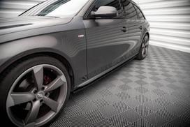 Maxton Design Side Skirts Diffusers V.2 Audi A4 / A4 S-Line / S4 B8 AU-A4-B8F-SLINE-SD1G