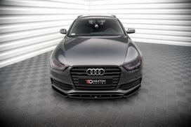 Maxton Design Front Splitter V.3 Audi A4 S-Line / S4 B8 Facelift AU-A4-B8F-SLINE-FD1G