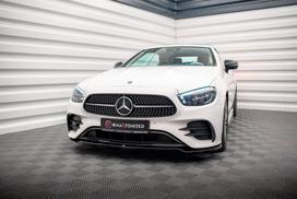 Maxton Design Front Splitter V.1 Mercedes-Benz E-Class W213 Coupe Facelift (C238 Facelift) / Cabriolet (A238 Facelift) AMG-Line / 53 AMG ME-E-213F-AMGLINE-C-FD1G