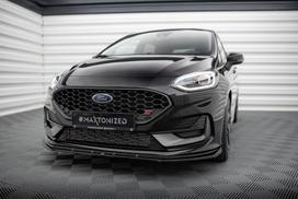 Maxton Design Front Splitter V.2 Ford Fiesta ST / ST-line Mk8 Facelift FO-FI-8F-ST-FD2G