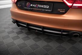 Maxton Design Street Pro Rear Diffuser Audi A7 S-Line C7 AUA7C7CNC-RS1B