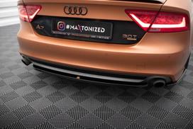 Maxton Design Rear Splitter for Audi A7 S-Line C7 AU-A7-C7-RD1G