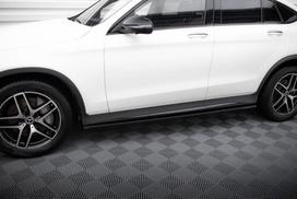 Maxton Design Side Skirts Diffusers V.3 Mercedes-Benz GLC Coupe AMG-Line C253 ME-GLC-C253F-AMGLINE-SD3G