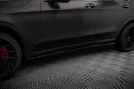 Maxton Design Side Skirts Diffusers V.2 Mercedes-Benz GLC Coupe AMG-Line C253 ME-GLC-C253F-AMGLINE-SD2G