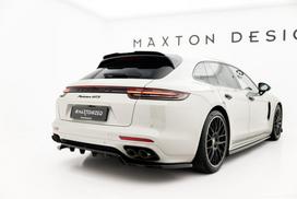 Maxton Design Rear Splitter (with vertical bars) Porsche Panamera GTS Sport Turismo 971 Facelift PO-PA-971F-H-RD1G+RD2G