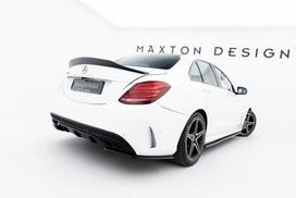 Maxton Design Rear Side Splitters Mercedes-Benz C AMG-Line / C43 AMG Sedan W205 ME-C-205-AMGLINE-RSD1G