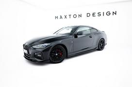 Maxton Design Set of Splitters BMW 4 M-Pack Coupe G22 / G22 Facelift BM-4-G22-MPACK-SET