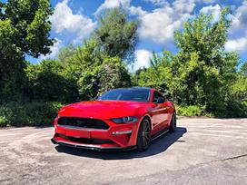 Maxton Design Front Splitter V.1 Ford Mustang Mk. 6 Facelift FO-MU-6F-FD1G