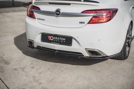Maxton Design Rear Splitter (with vertical bars) Opel Insignia Mk. 1 OPC Facelift OP-IS-1F-OPC-RD1G+RD2G