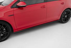 Maxton Design Street Pro Side Skirts Diffusers Volkswagen Golf R / R-Line Mk7 Facelift VWGO7FRCNC-SD2B