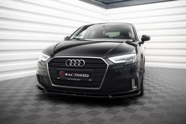 Maxton Design Front Splitter V.1 Audi A3 Sportback 8V Facelift AU-A3-3F-SB-FD1G