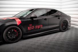 Maxton Design Side Skirts Diffusers Audi A7 RS7 Look C7 AU-A7-C7-SLINE-SD1G
