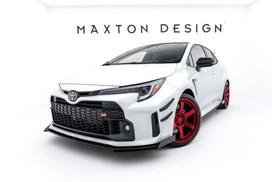 Maxton Design Street Pro Front Splitter + Flaps Toyota GR Corolla Mk12 TOCO12GR4CNC-FD1BRB+FSF1G
