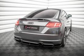 Maxton Design Rear Splitter Audi TT S-Line 8S AU-TT-3-SLINE-RD1G