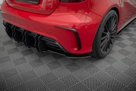 Maxton Design Street Pro Rear Side Splitters Mercedes-Benz A 45 AMG W176 Facelift MEA176FAEROCNC-RSD1B
