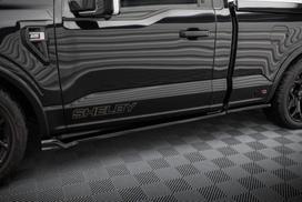 Maxton Design Side Skirts Diffusers Shelby F150 Super Snake SH-F150-SS-SD1A+BG