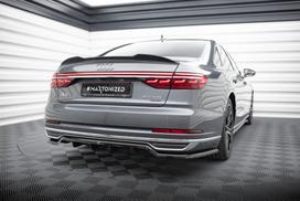 Maxton Design Rear Splitter (with vertical bars) Audi A8 D5 AU-A8-D5-RD1G+RD2G