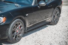 Maxton Design Side Skirts Diffusers Abarth 124 Spider FI-124-1-AB-SD2G