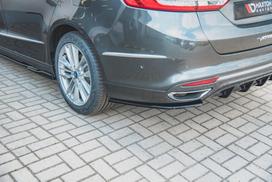 Maxton Design Rear Side Splitters Ford Mondeo Vignale Mk5 Facelift FO-MO-5F-VG-RSD1G
