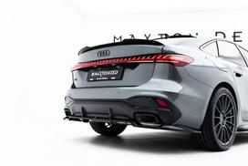 Maxton Design Rear Splitter (with vertical bars) Audi A5 S-Line Sedan / Avant B10 AU-A5-3-SLINE-RD1G+RD2G