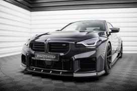 Maxton Design Prepreg Carbon Fiber Front Splitter V.2 BMW M2 G87 CF-BM-M2-G87-FD3-245-P