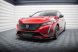 Maxton Design Front Splitter V.2 Peugeot 308 Mk3 PE-308-3-SW-FD2G