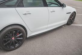 Maxton Design Side Skirts Diffusers Jaguar XJ R-Sport X351 Facelift JA-XJ-4-SD1G