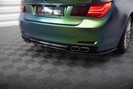 Maxton Design Rear Splitter (with vertical bars) BMW 7 F01 BM-7-01-LONG-RD1G+RD2G