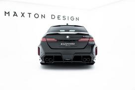 Maxton Design Rear Splitter (with vertical bars) BMW M5 Sedan / Touring G90 BM-M5-G90-RD1G+RD2G