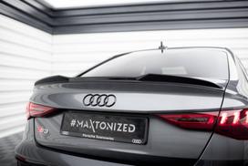 Maxton Design Spoiler Cap 3D Audi A3 / A3 S-Line / S3 / RS3 Sedan 8Y AU-A3-8Y-SLINE-S-CAP3D1G