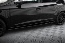 Maxton Design Side Skirts Diffusers V.4 Seat Leon Cupra / FR Mk3 FL SE-LE-3F-CU-SD4G