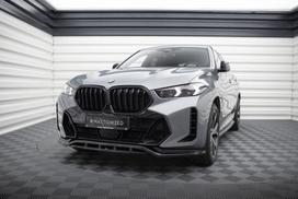 Maxton Design Front Splitter V.1 BMW X6 M-Pack G06 Facelift BM-X6-G06F-MPACK-FD1G+FD1RG