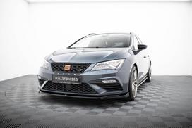 Maxton Design Front Splitter V.5 Seat Leon Cupra / FR Mk3 FL SE-LE-3F-CU-FD5G
