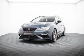 Maxton Design Front Splitter V.4 Seat Leon Cupra / FR Mk3 FL SE-LE-3F-CU-FD4G
